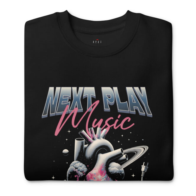 Next Play Music Cosmos Unisex Premium Sweatshirt - Image 7