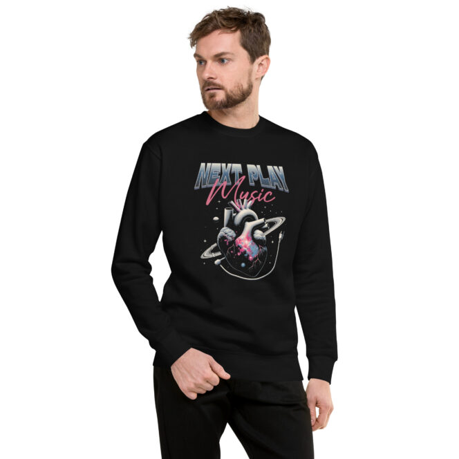 Next Play Music Cosmos Unisex Premium Sweatshirt - Image 6
