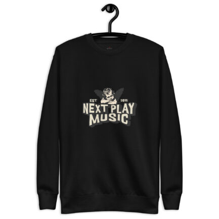 Next Play Music Angel Unisex Premium Sweatshirt