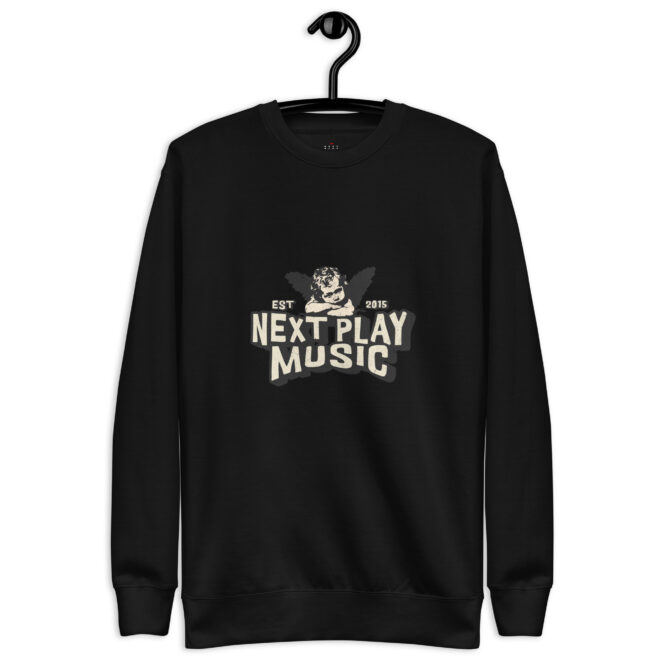 Next Play Music Angel Unisex Premium Sweatshirt