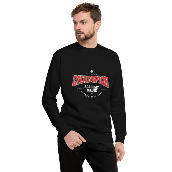 Next Play Music Academy Champion Unisex Premium Sweatshirt - Image 5