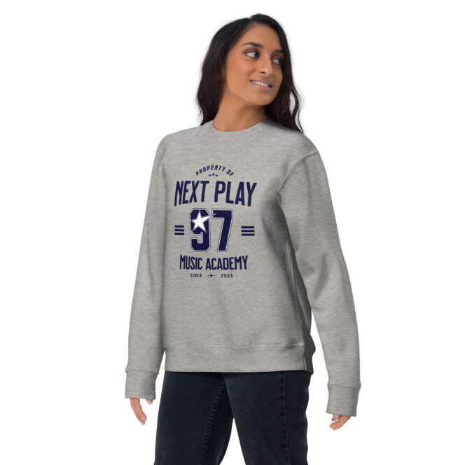 Next Play Music Academy 97 Unisex Premium Sweatshirt - Image 6
