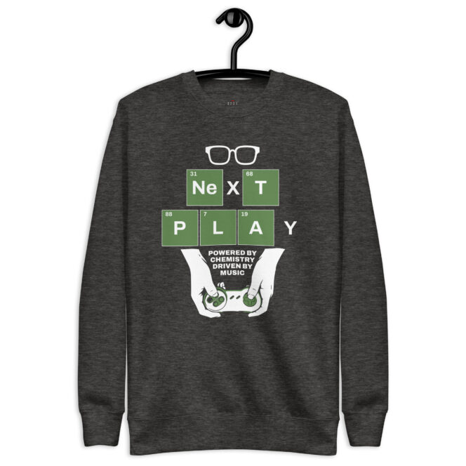 Next Play Music Gamer Unisex Premium Sweatshirt - Image 8
