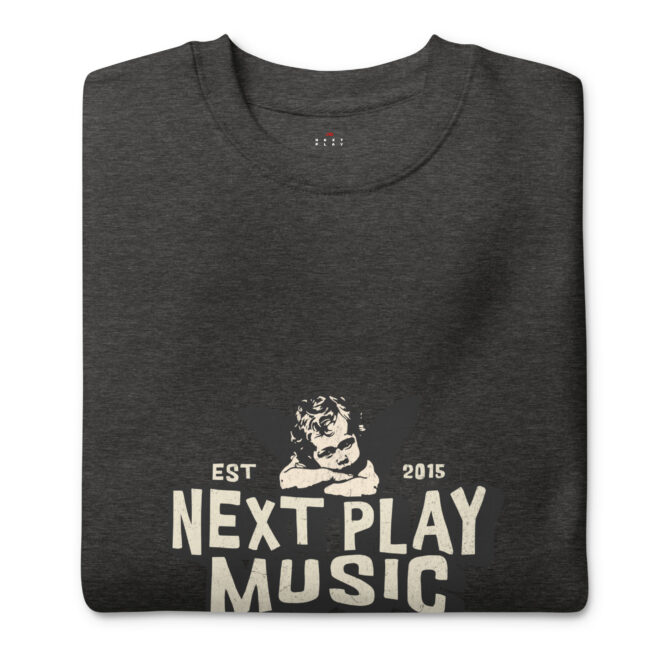 Next Play Music Angel Unisex Premium Sweatshirt - Image 13