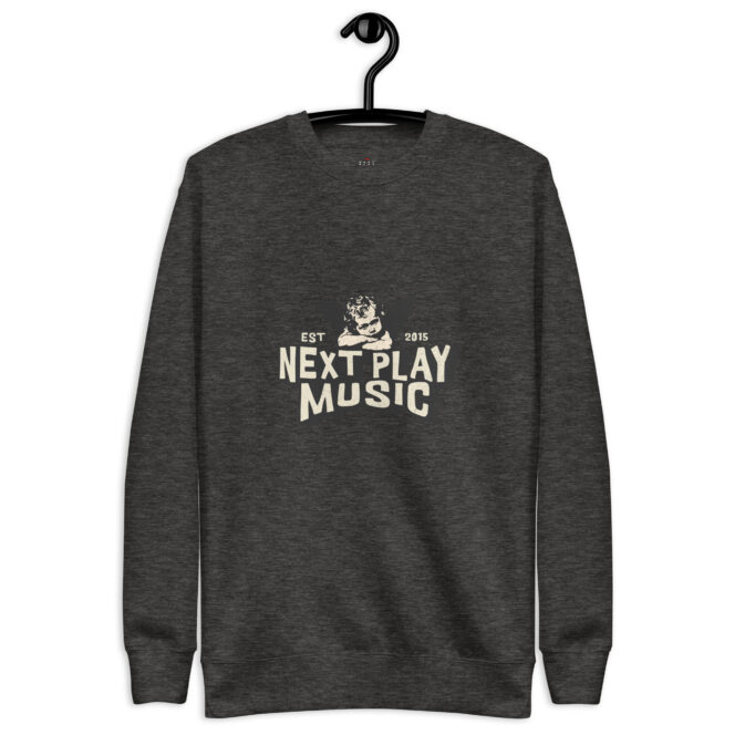 Next Play Music Angel Unisex Premium Sweatshirt - Image 11