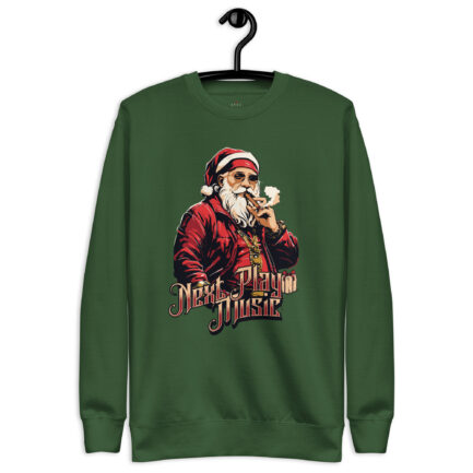 Next Play Music Santa Unisex Premium Sweatshirt