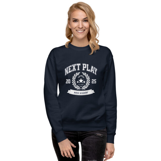 Next Play Music Academy Champs Unisex Premium Sweatshirt - Image 3