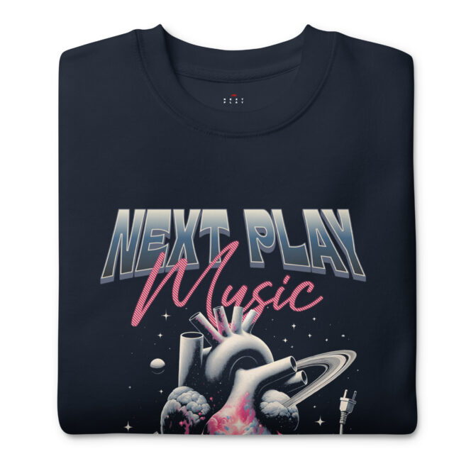 Next Play Music Cosmos Unisex Premium Sweatshirt - Image 10