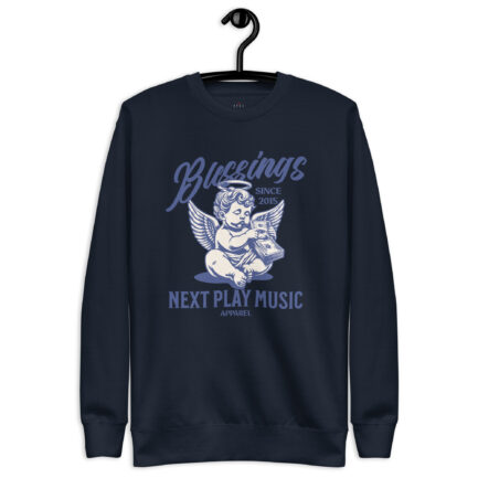 Next Play Music Blessings Unisex Premium Sweatshirt