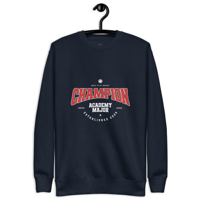 Next Play Music Academy Champion Unisex Premium Sweatshirt - Image 7