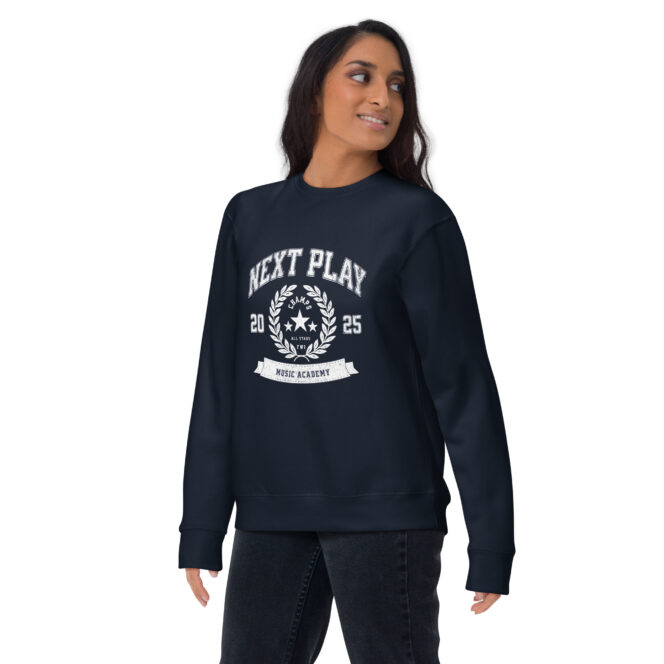 Next Play Music Academy Champs Unisex Premium Sweatshirt - Image 6