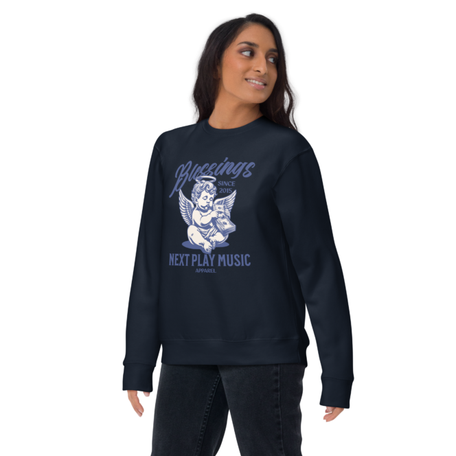 Next Play Music Blessings Unisex Premium Sweatshirt - Image 6