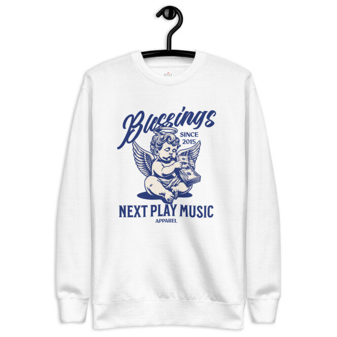 Next Play Music Blessings Unisex Premium Sweatshirt - Image 12