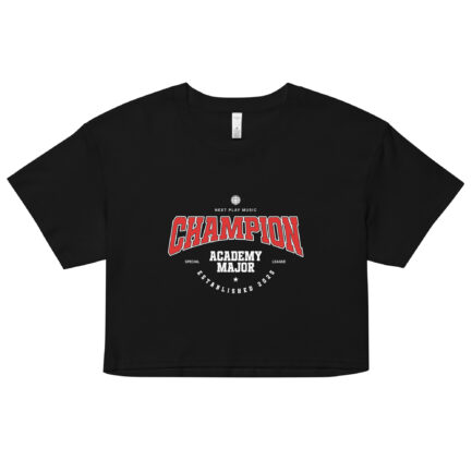 Next Play Music Academy Champion Women’s crop top