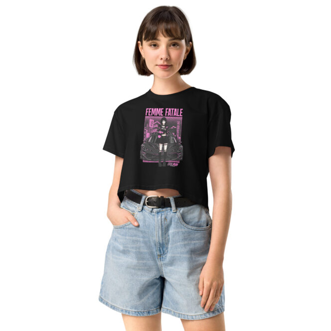 Next Play Music Femme Fatale Women’s crop top - Image 3