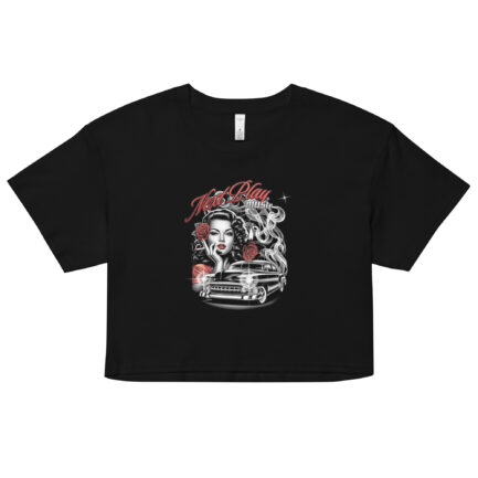 Next Play Music Old School Women’s crop top