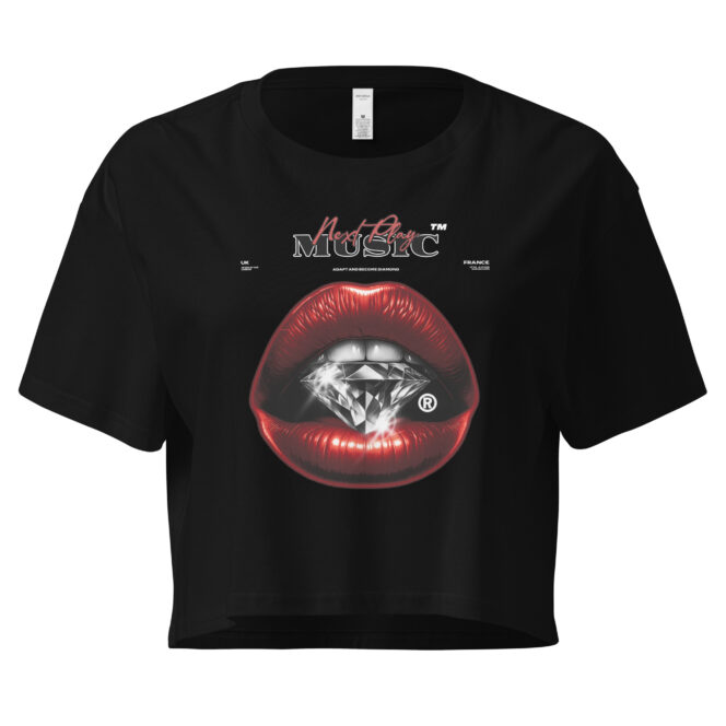 Next Play Music Diamond Women’s crop top - Image 2