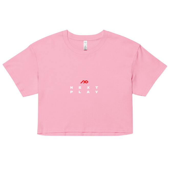 Next Play Music Logo Women’s crop top - Image 8
