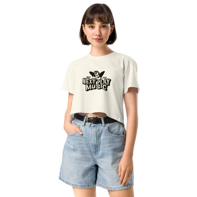 Next Play Music Angel Women’s crop top - Image 3