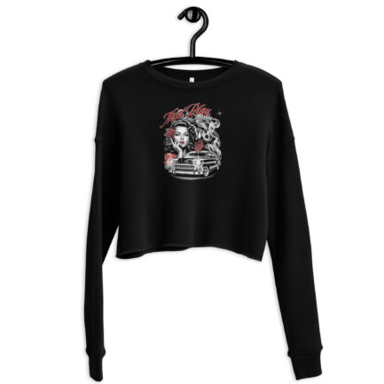Next Play Music Old School Crop Sweatshirt