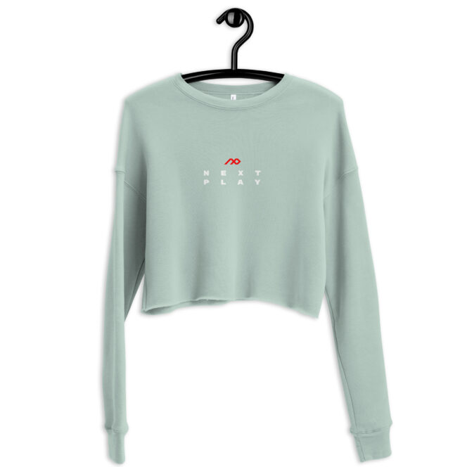 Next Play Music Logo Crop Sweatshirt - Image 8