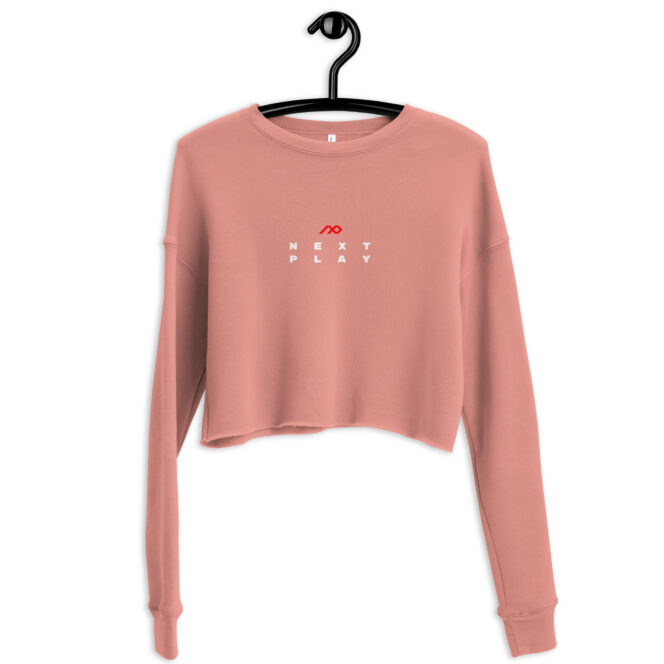 Next Play Music Logo Crop Sweatshirt - Image 6
