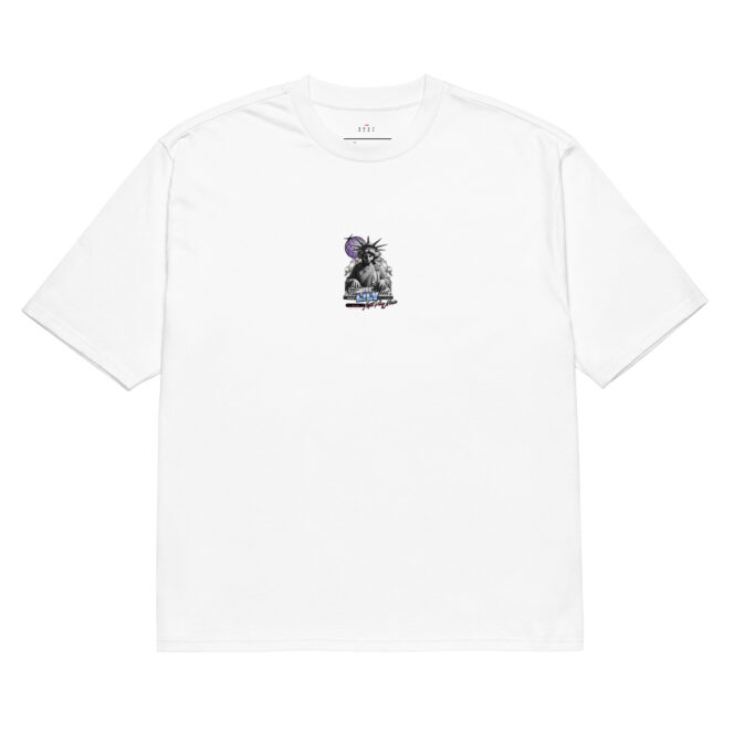 L!ly Liberty DJ Oversized heavyweight t-shirt