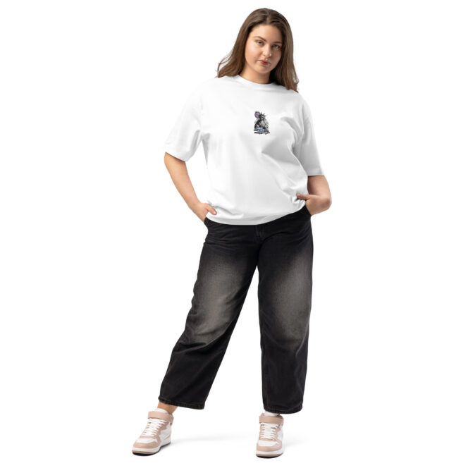 L!ly Liberty DJ Oversized heavyweight t-shirt - Image 2
