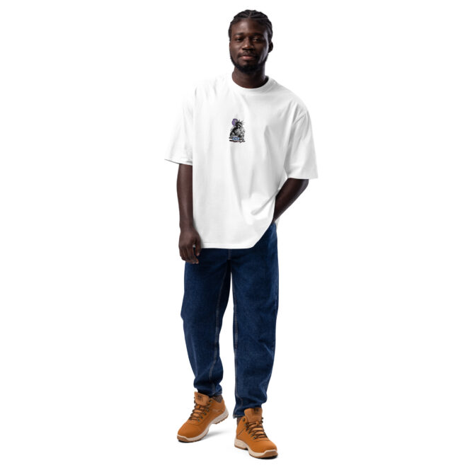 L!ly Liberty DJ Oversized heavyweight t-shirt - Image 3