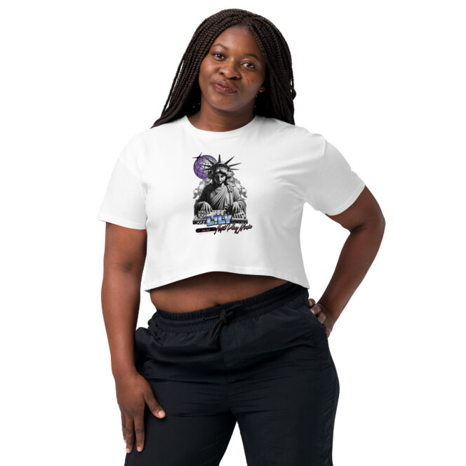 L!ly Liberty DJ Women’s crop top - Image 5