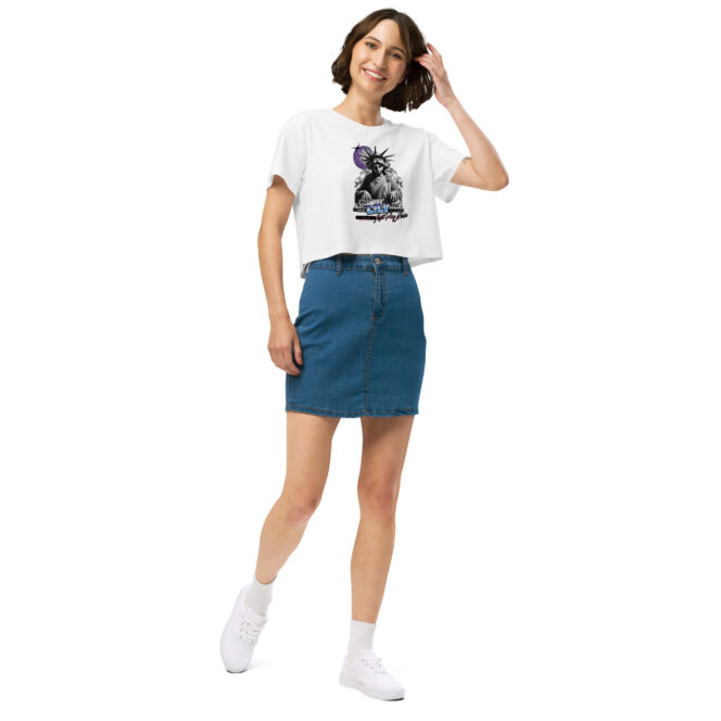 L!ly Liberty DJ Women’s crop top - Image 4