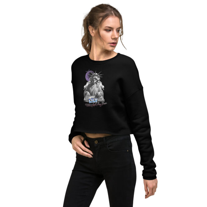 L!ly Liberty DJ Crop Sweatshirt - Image 2