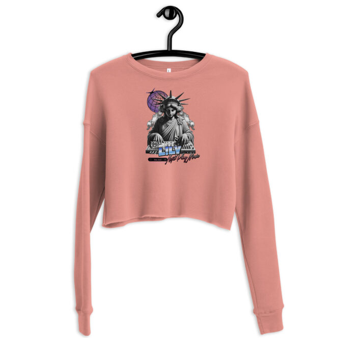 L!ly Liberty DJ Crop Sweatshirt - Image 6